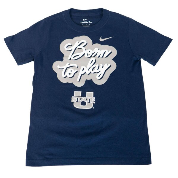 Nike Born to Play Youth T-Shirt Navy